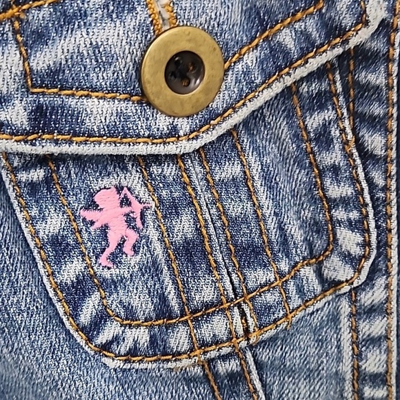 EDC by Esprit - Vintage Denim Vest. Jeans Jacket. Size Medium Women. - Picture 2 of 6